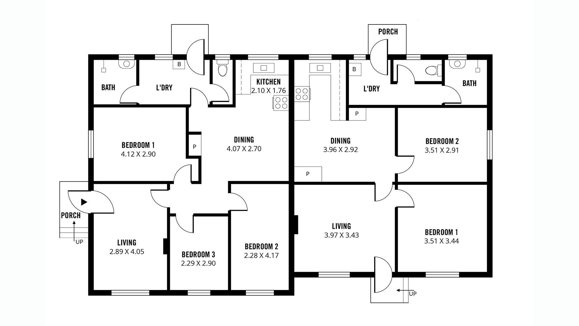 2D floor plans for real estate
